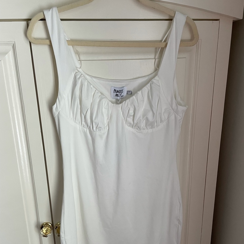 White Princess Polly Dress, New with Tags Size 12